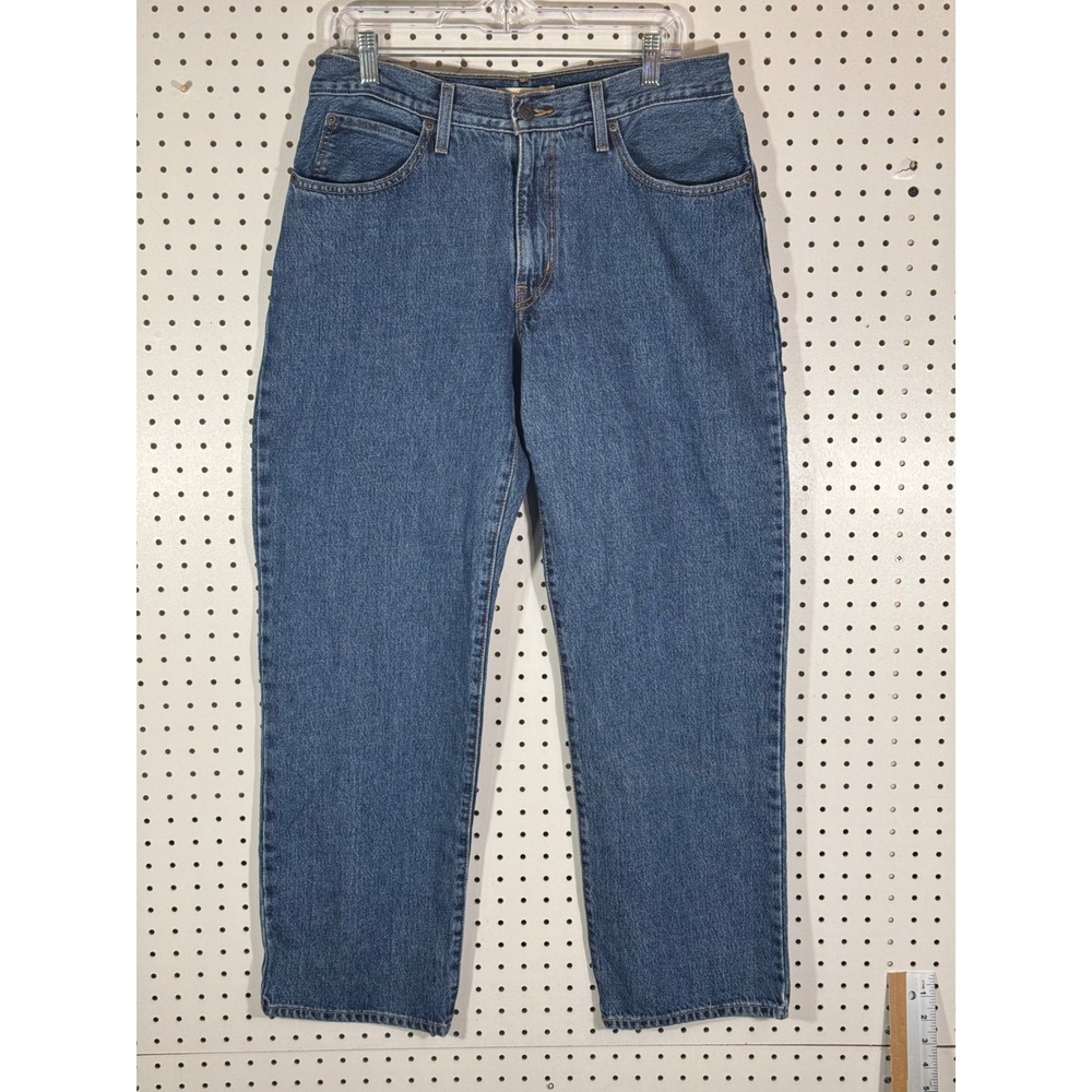 Levis 94 Baggy Jeans Womens 30 Medium Wash Blue High Rise Denim A3510-0028